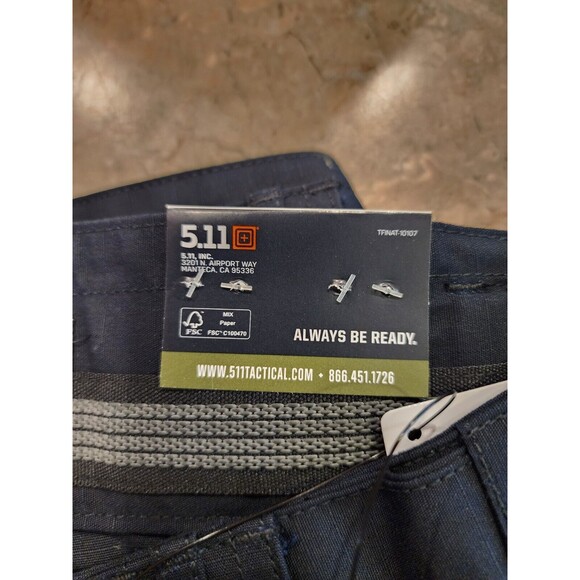 5.11 Tactical 64369-724 TACLITE EMS Women's Size 4R Dark Navy Blue Brand New - Picture 6 of 7